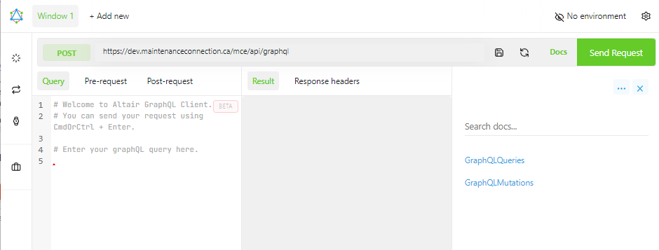 GraphQL Client